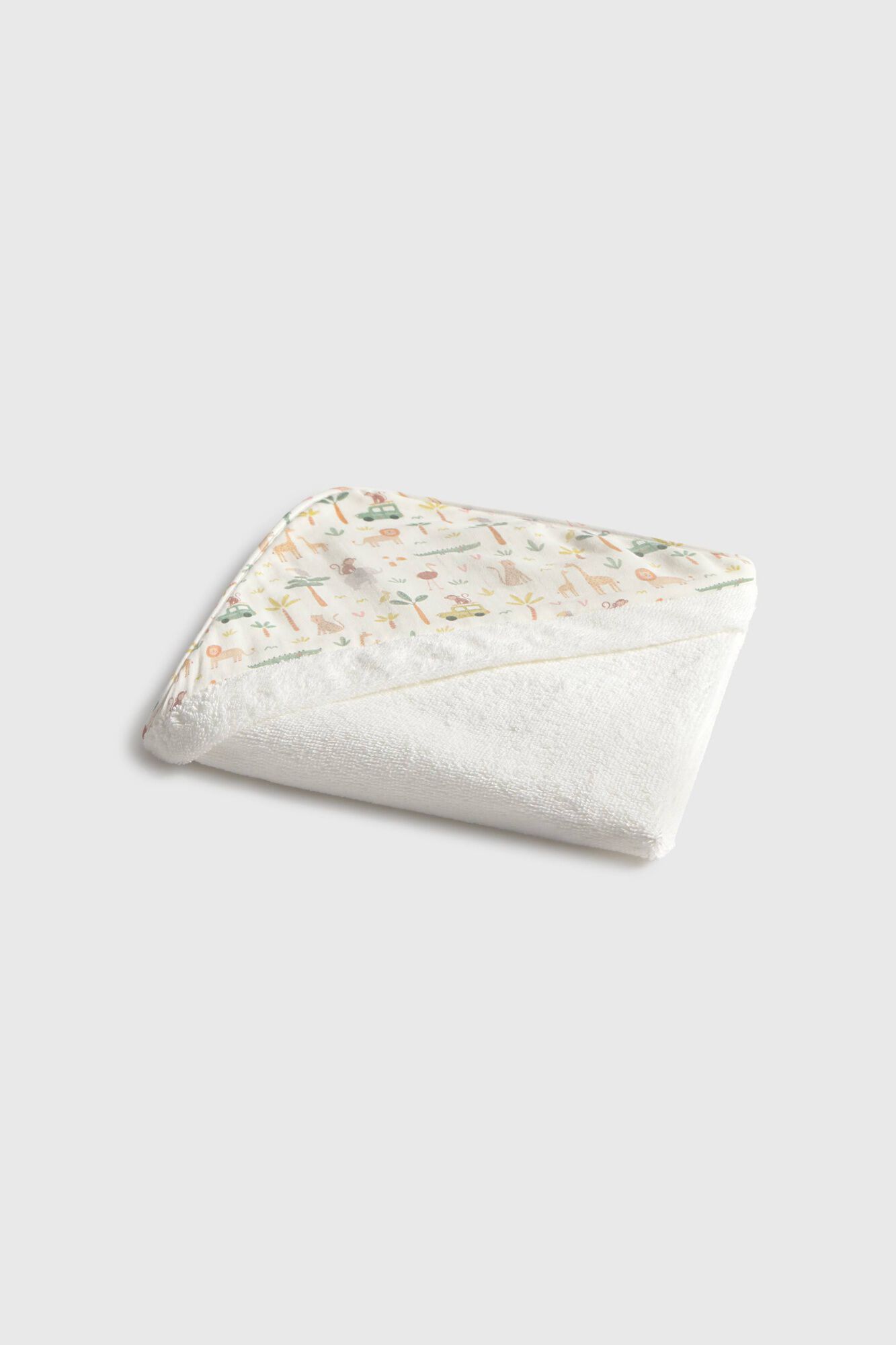 Textura Dschungel-Print Kapuzenhandtuch