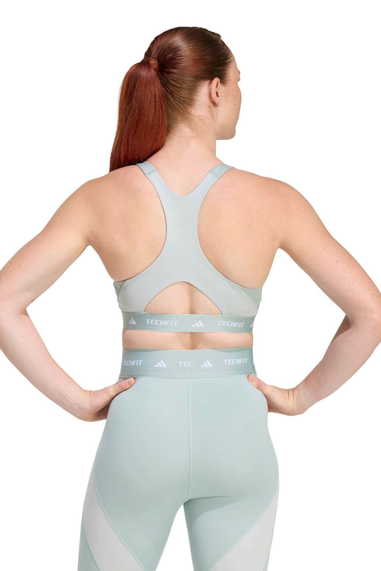 Adidas Soutien desportivo color block Techfit