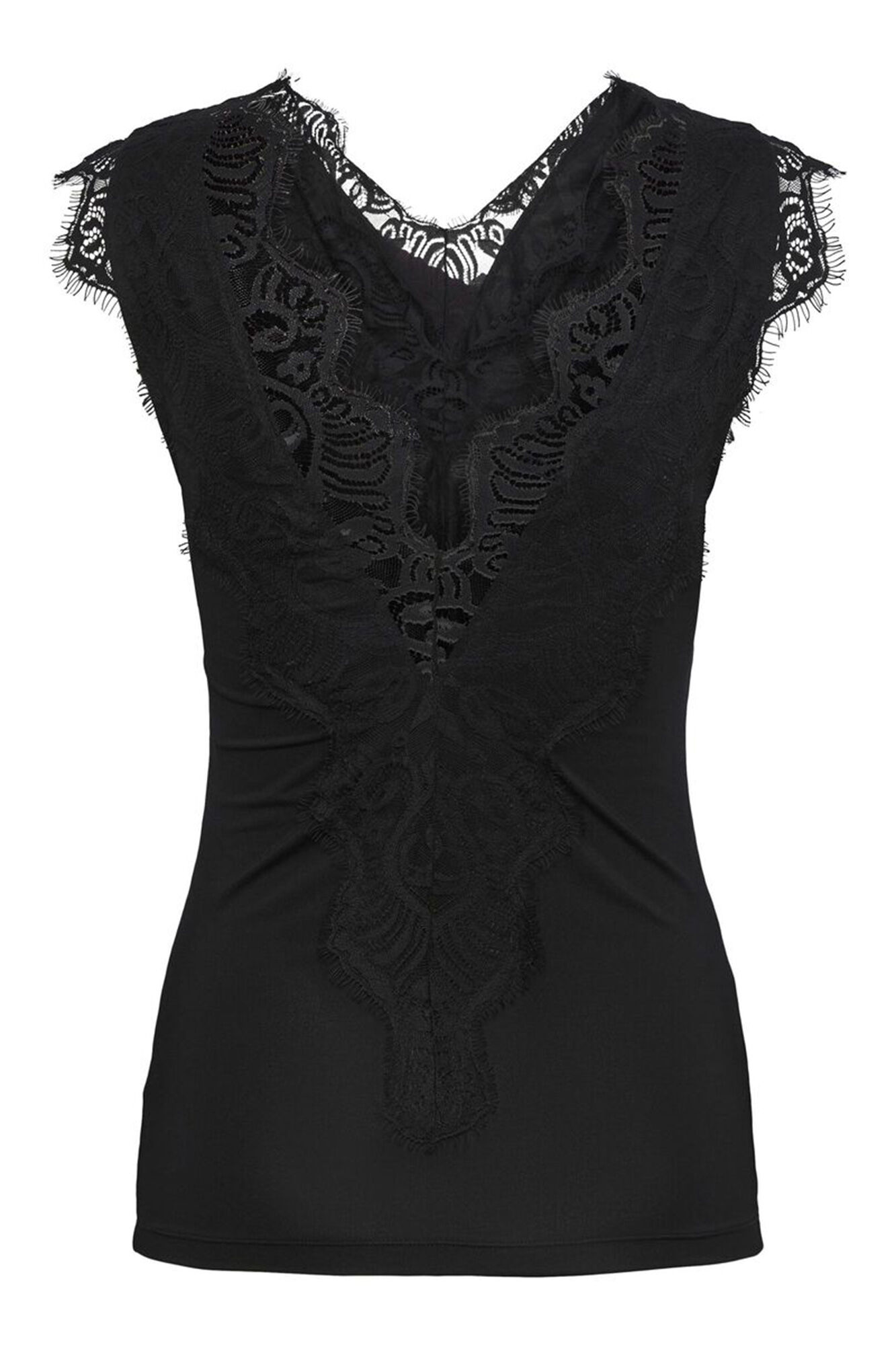 Pieces Basic-T-Shirt Dessous-Detail