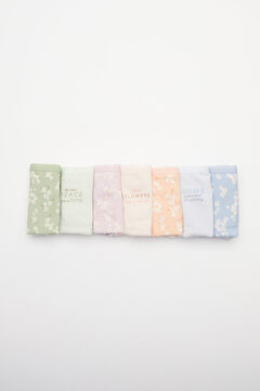 Womensecret Pack 7 cuequinhas clássicas algodão estampado multicolorido impressão