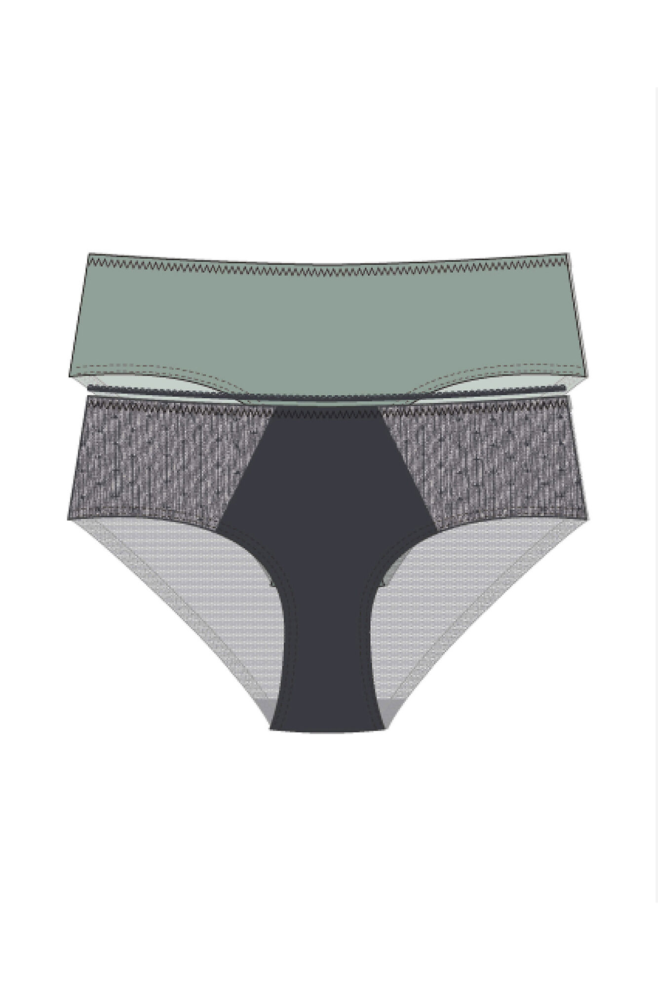 Dorina Pack de dos piezas Madison Hipster cl&aacute;sico