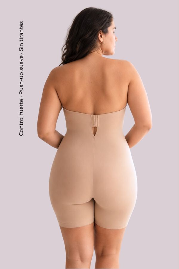 Ivette Bridal  Second Skin push-up body panty brown