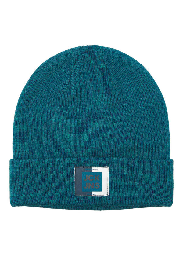 Jack & Jones Knit beanie hat bleu