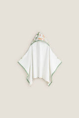 Womensecret Dinosaur hooded towel white