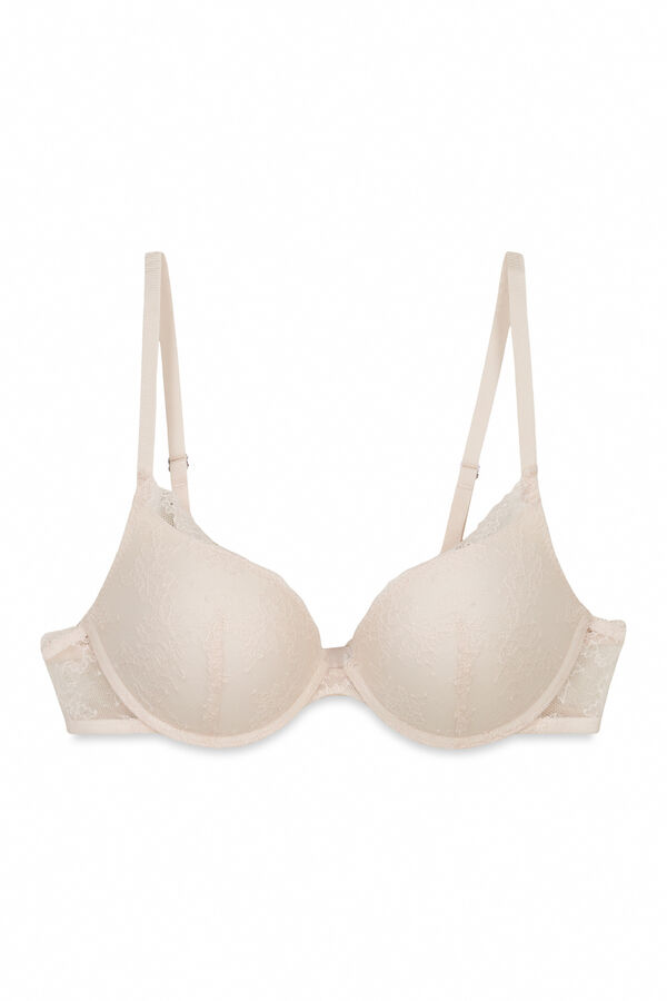 Women'secret Sujetador push up encaje rosa GORGEOUS rosa
