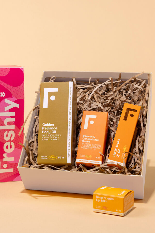 Freshly Cosmetics Vitamin C & Hydration Essentials printed