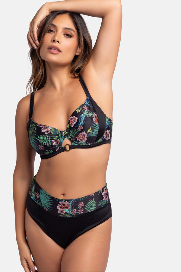 Dorina Black hipster bikini bottom black