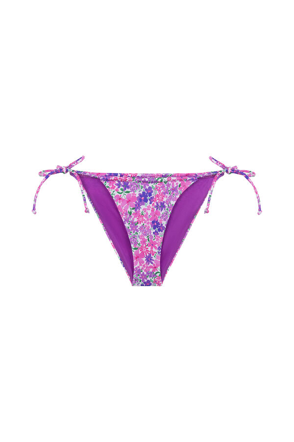 Dorina Braga bikini lazo lateral Es paradis morado/lila