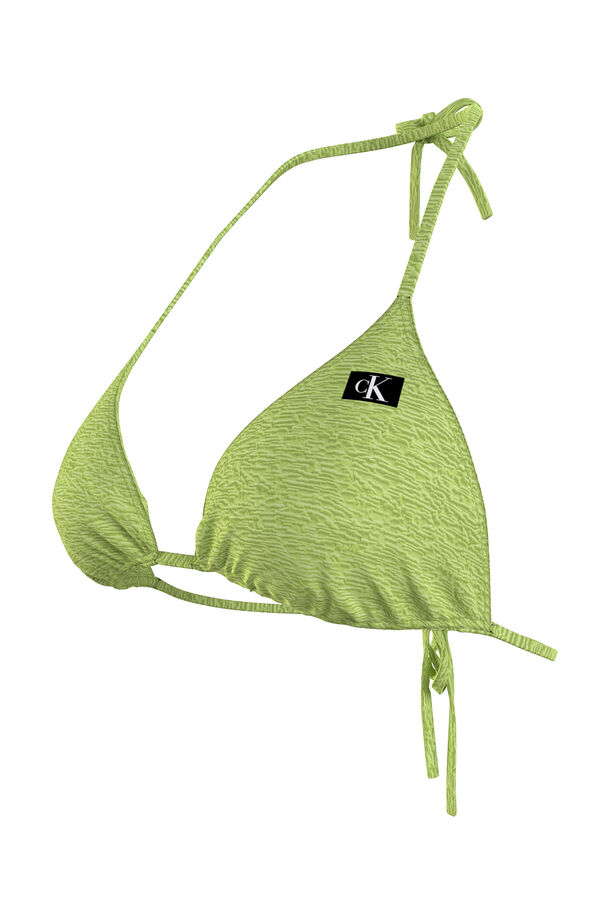 Womensecret Triangle bikini top  Zelena