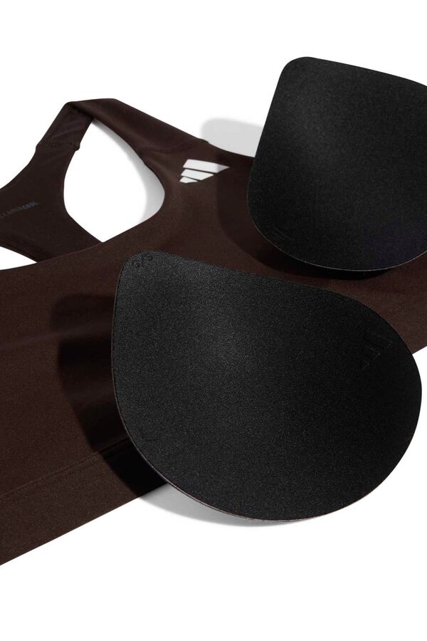 Adidas Sujetador deportivo Optime Essentials marr&oacute;n