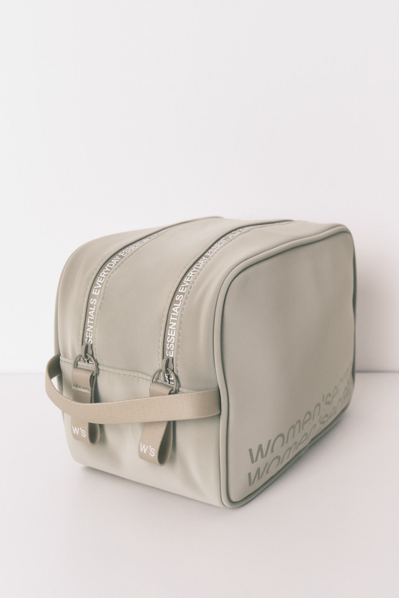 Women'secret Neceser grande rubber kaki