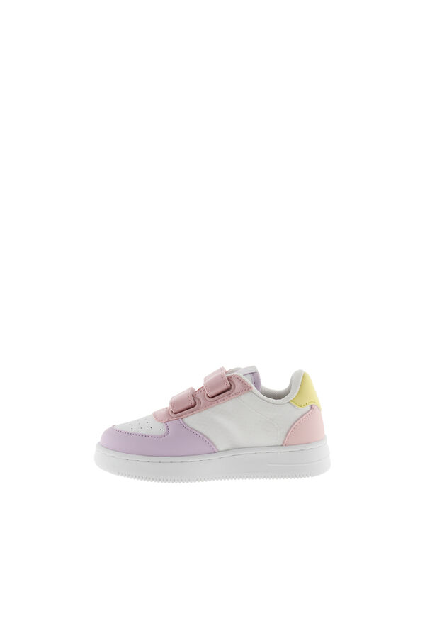 Womensecret Victoria faux leather sneakers pink