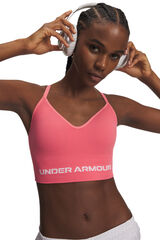 Under Armour Sujetador deportivo t&eacute;cnico rosa
