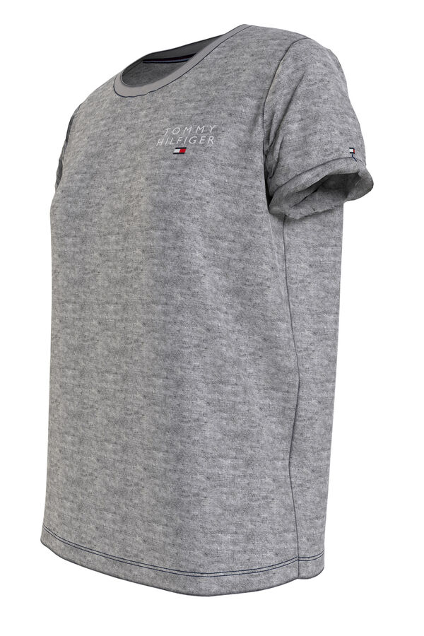 Womensecret Short sleeve logo T-shirt gris