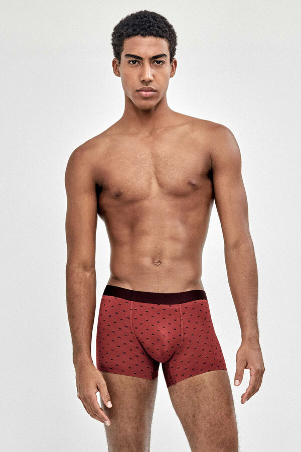 Gisela Lot de 3 boxers pour homme imprim&eacute;