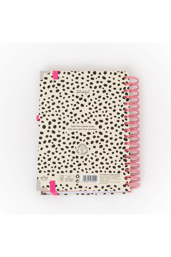 Mr. Wonderful Agenda Office 2026 Diaria - Aqu&iacute; y ahora estampado