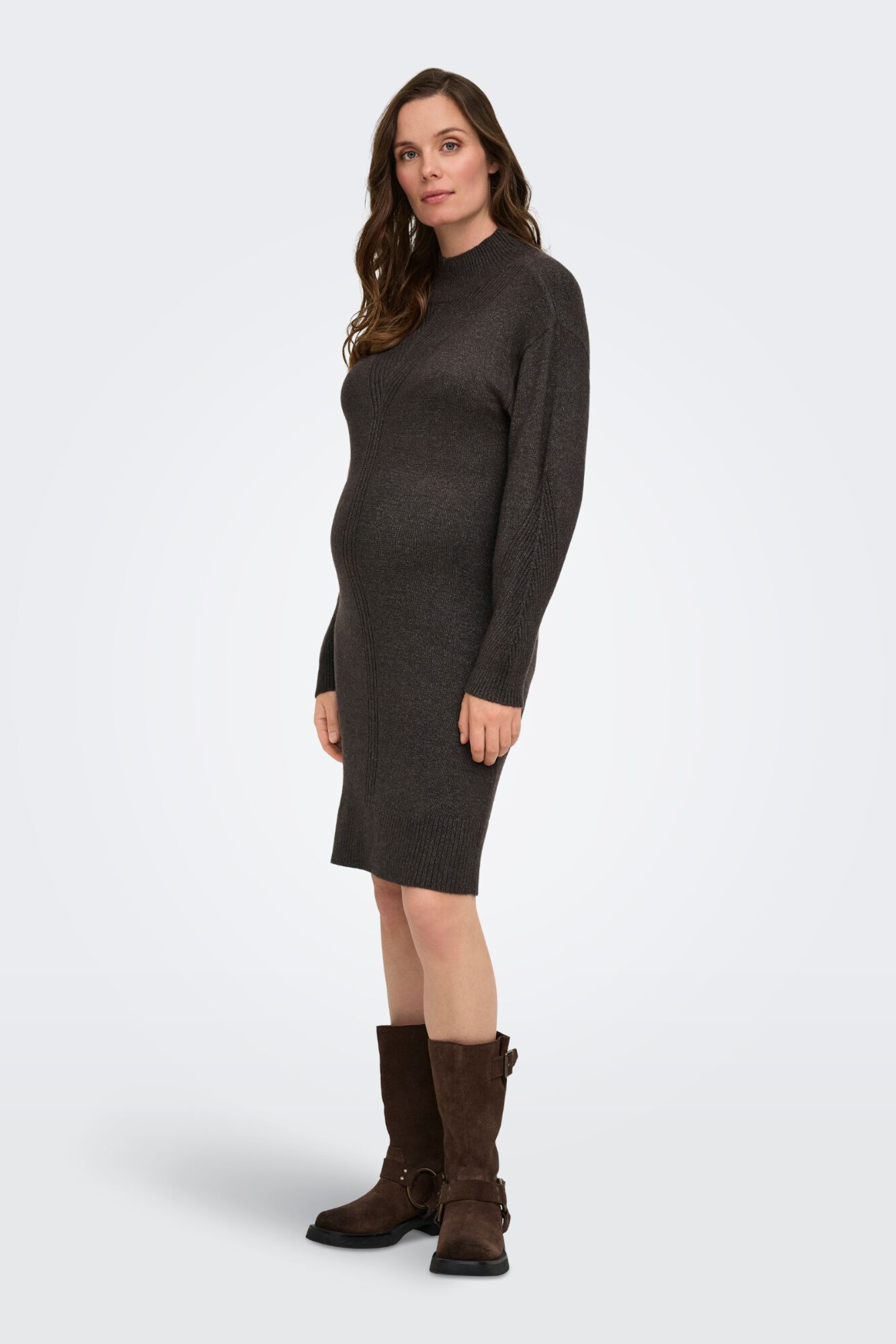 Only Maternity Vestido corto de punto maternity