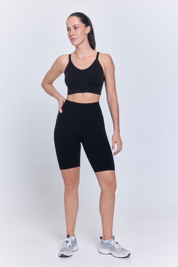 Only Play Leggin Ciclista scrunch negro