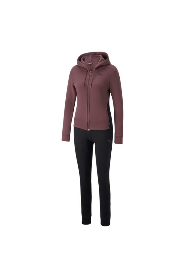 Womensecret Classic hooded tracksuit top Smeđa
