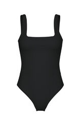 Pieces Schwarzer Tr&auml;ger Body Schwarz