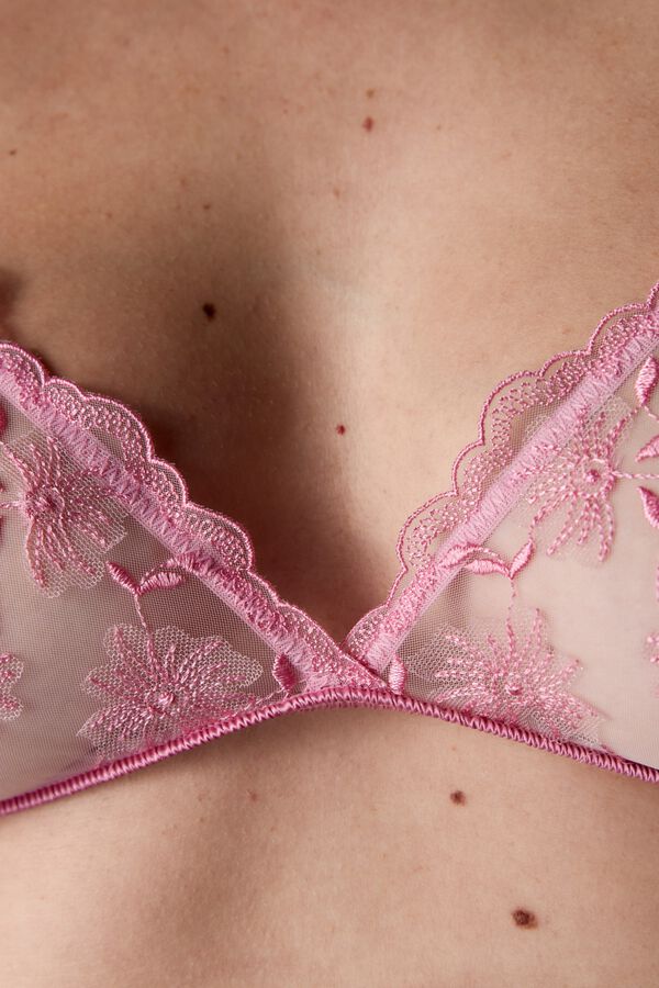 Black Limba Sujetador Triangular Judy rosa