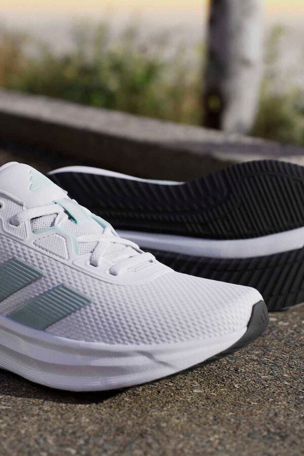 Adidas Zapatillas running 3 bandas Galaxy 7 blanco