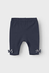 Womensecret Soft baby trousers with bow details bleu