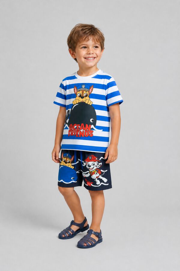 Name it T-shirt PAW PATROL blue