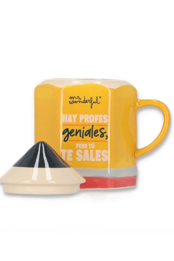 Mr. Wonderful Taza 3D mensaje profesor estampado
