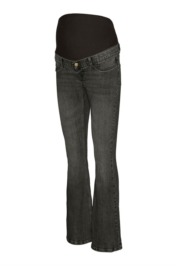 Mamalicious Schlaghosen für Maternity Grau