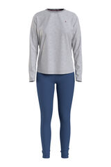 Tommy Jeans Set de pijama de manga larga estampado