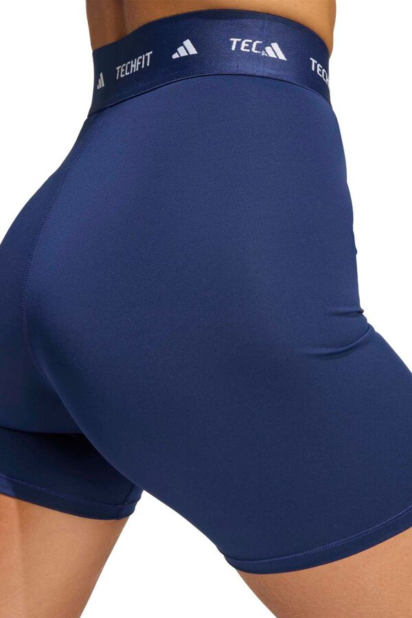 Adidas Mallas cortas deportivas Techfit azul