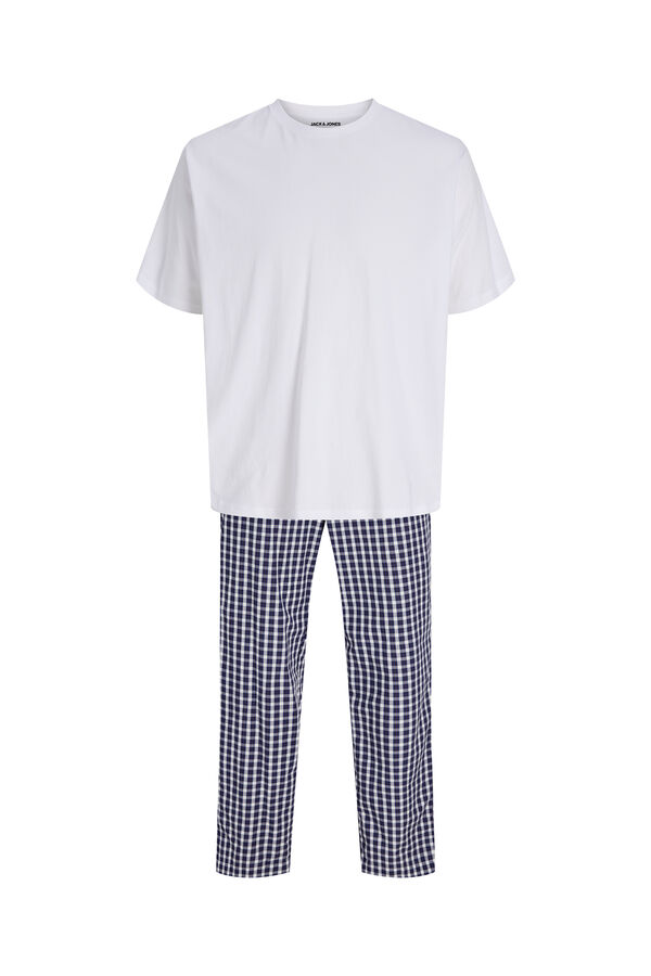 Jack & Jones 100% cotton pyjamas white