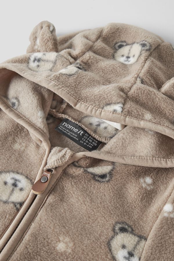 Name It One-piece fleece jumpsuit  nude