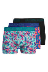 Jack & Jones 3-pack floral boxers blue