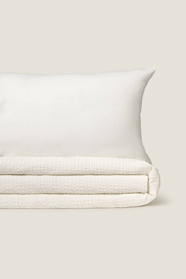 Textura FUNDA N&Oacute;RDICA DE JACQUARD blanco