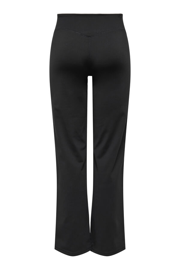 Only Play Legging t&eacute;rmico recto negro