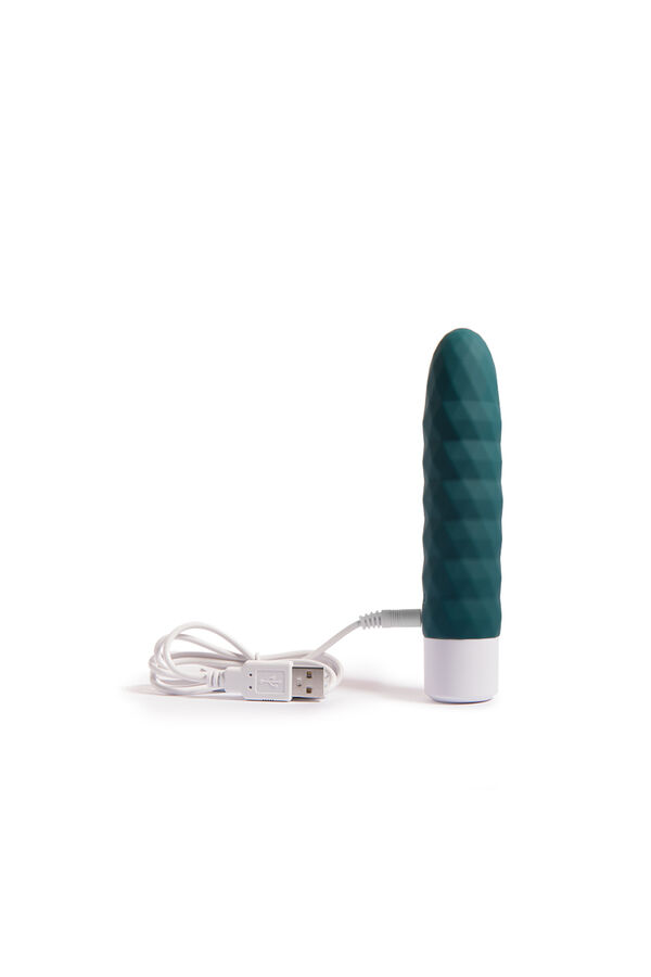 Platanomel&oacute;n Vibrador vaginal texturas Pipo Verde verde