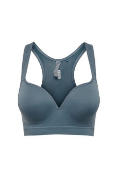 Womensecret Medium intensity sports bra blue