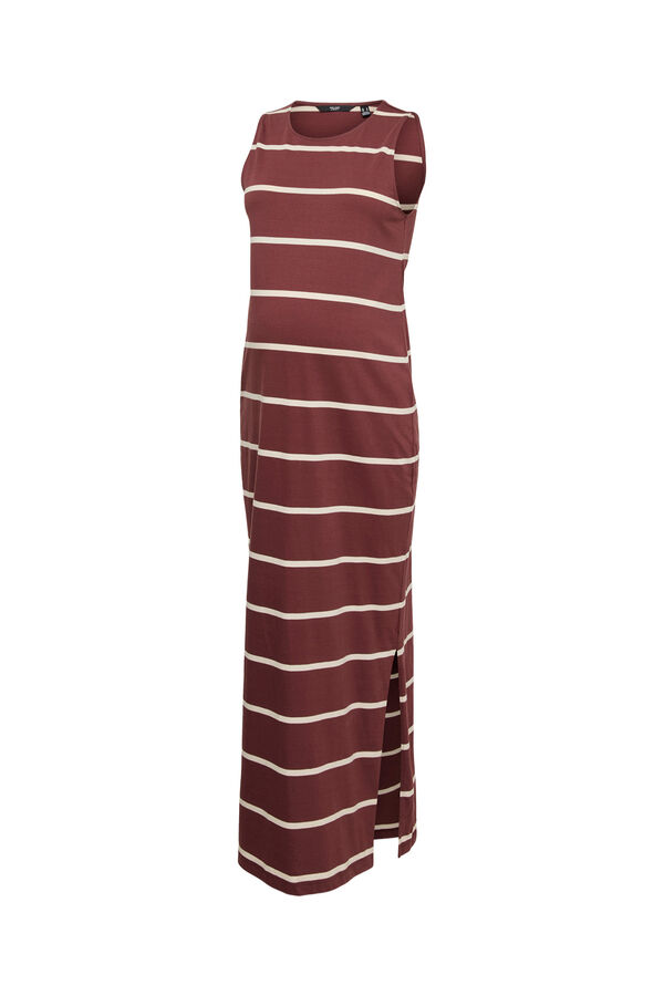 Mamalicious Maternity midi dress nude