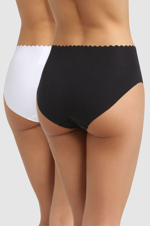 Womensecret 2-pack Body Touch high waist panties rávasalt mintás