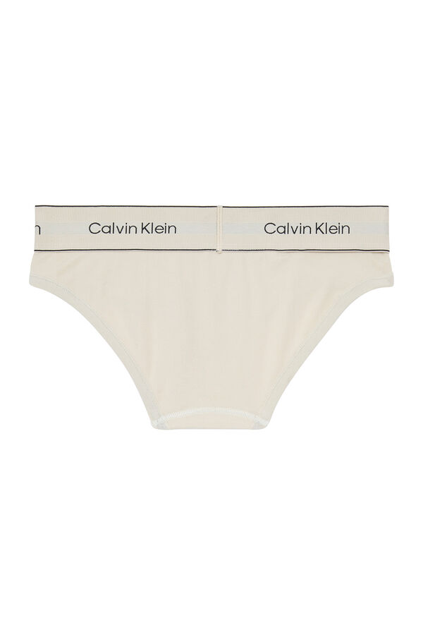 Calvin Klein Braga individual mujer beige