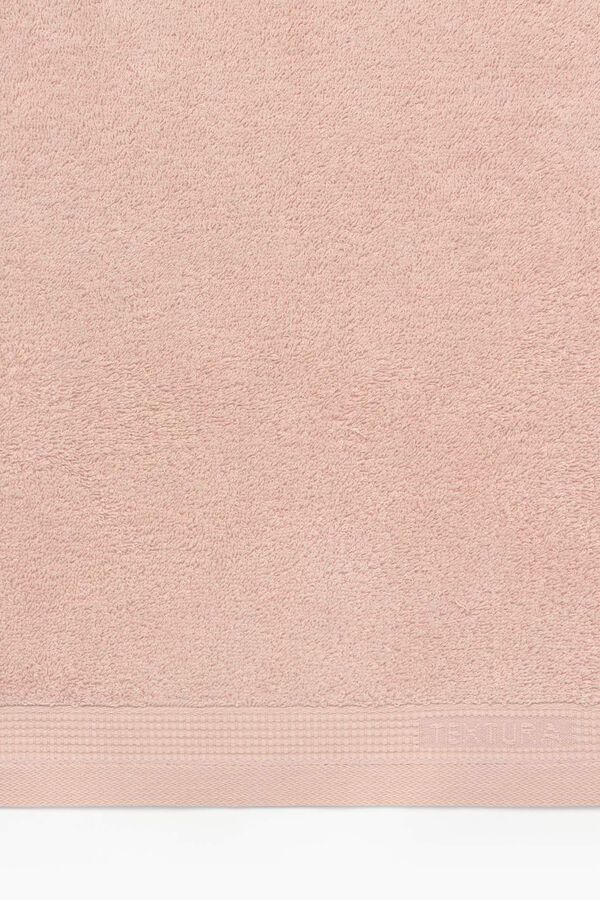 Womensecret Toalha banho friso algodão egípcio 90 x 150 cm. rosa