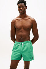 Tommy Hilfiger Embroidered flag men's swimwear green