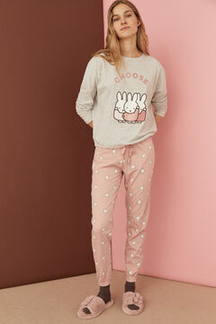 Womensecret 100% cotton grey Miffy pyjamas grey