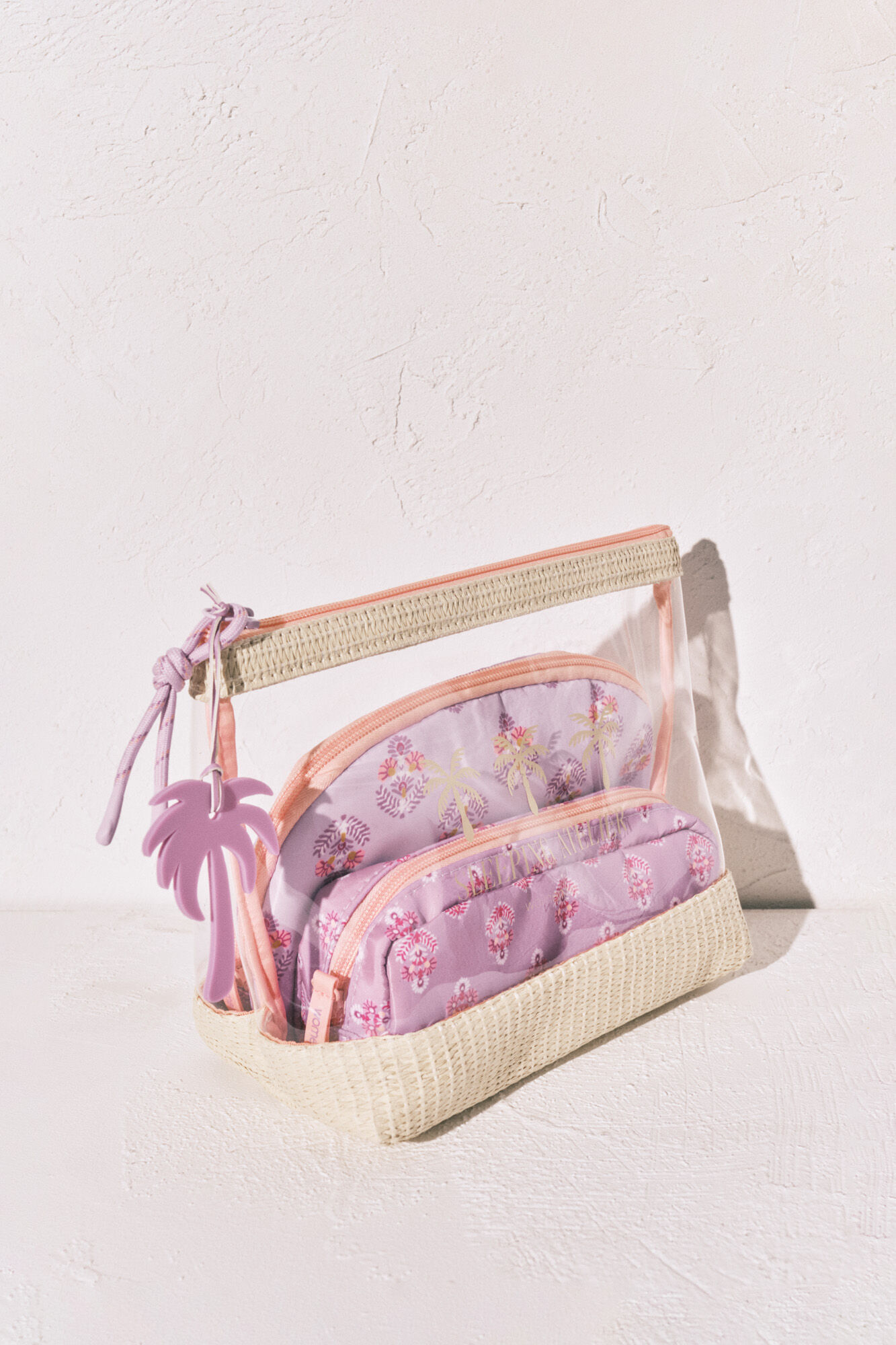 Women'secret Pack 3 neceseres transparente y estampados