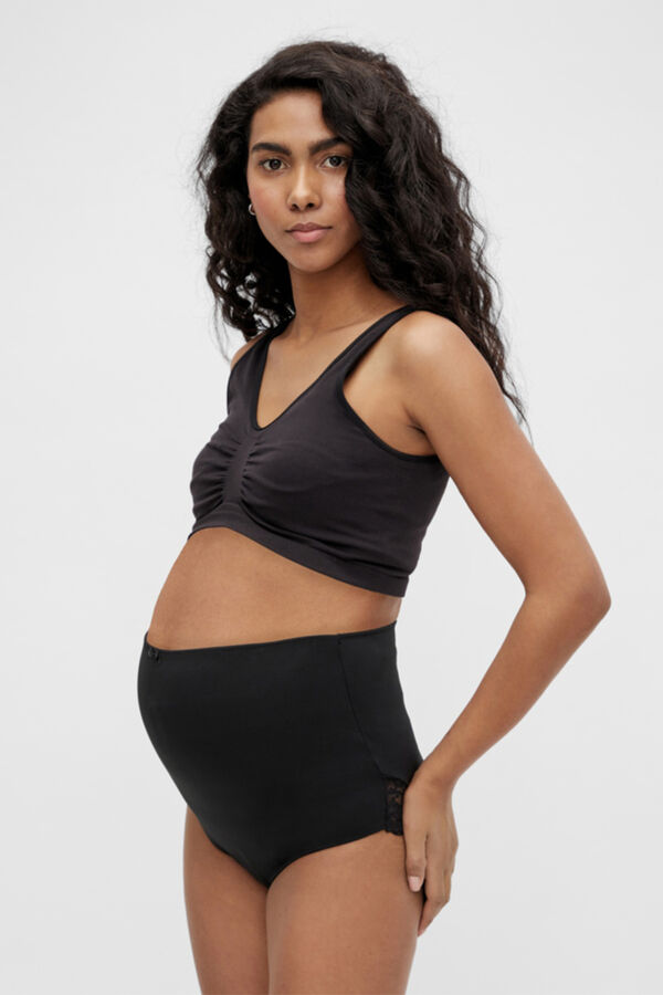 Womensecret Pack of maternity panties black