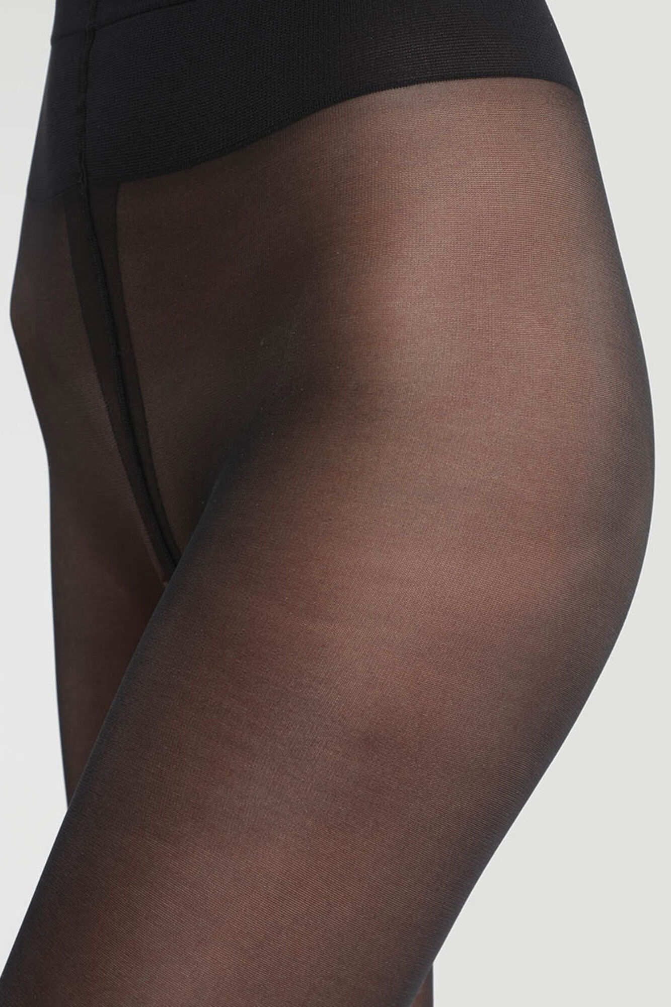 DIM Panty moldeador opacas sin demarcaci&oacute;n negro 25 DEN