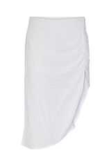 Womensecret Wrap style skirt. Gathered detail on one side. fehér
