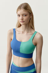 Born Living Yoga Haut de sport Kate bleu/turquoise vert